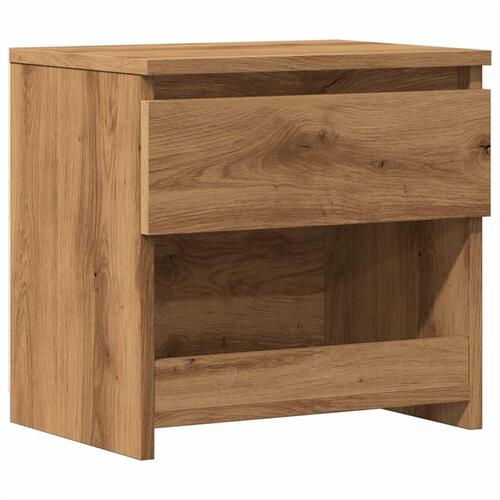 Sengebord 40x30x39 cm konstrueret træ kunsteg