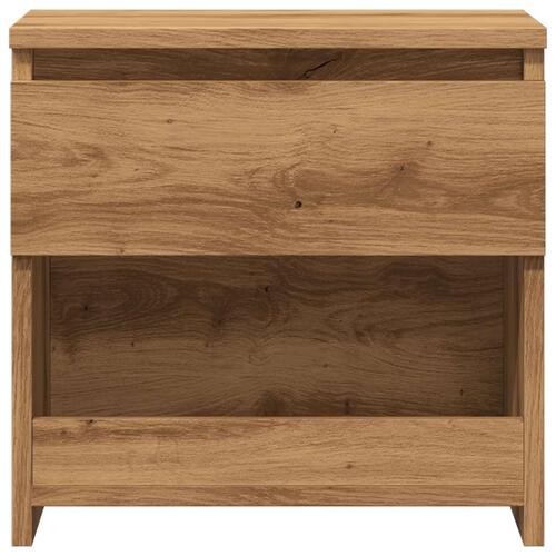 Sengebord 40x30x39 cm konstrueret træ kunsteg