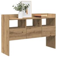 Skænk 105x30x70 cm konstrueret træ egetræsfarve