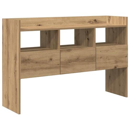 Skænk 105x30x70 cm konstrueret træ egetræsfarve