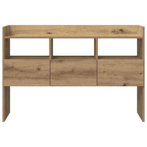 Skænk 105x30x70 cm konstrueret træ egetræsfarve