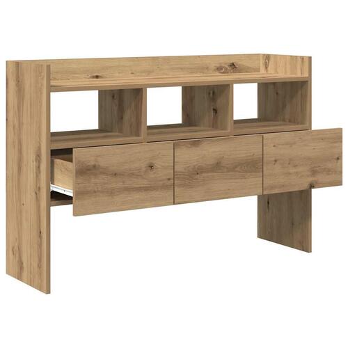 Skænk 105x30x70 cm konstrueret træ egetræsfarve