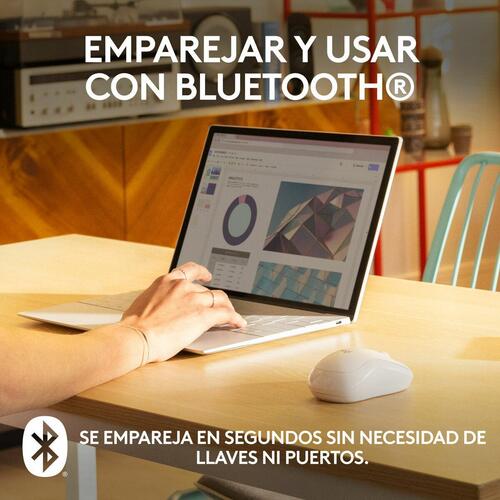 Mus Logitech M240 Hvid