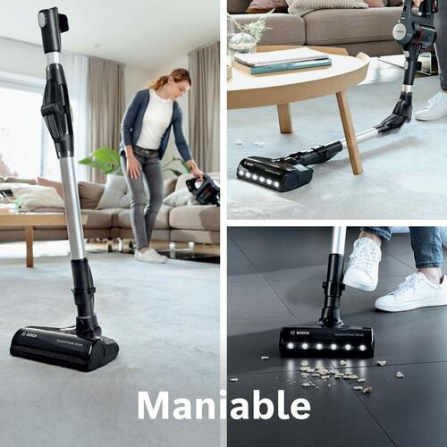 BOSCH BBS712A trådløs støvsuger - sort/grå