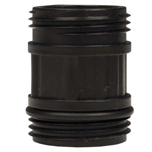 Sugeslange med messingkoblinger 1" 10 m PVC Transparent