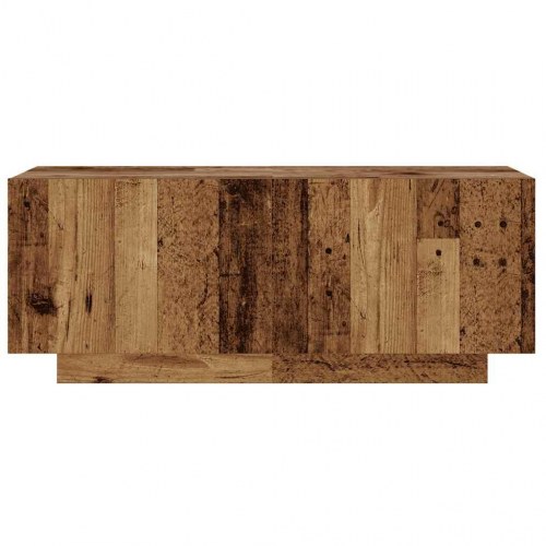 Sengeskab i antikt trælook 100 × 35 × 40 cm - konstrueret træ