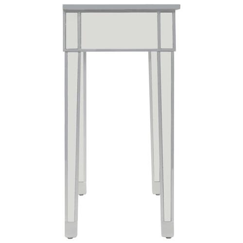 Konsolbord med spejl MDF og glas 106,5 x 38 x 76,5 cm