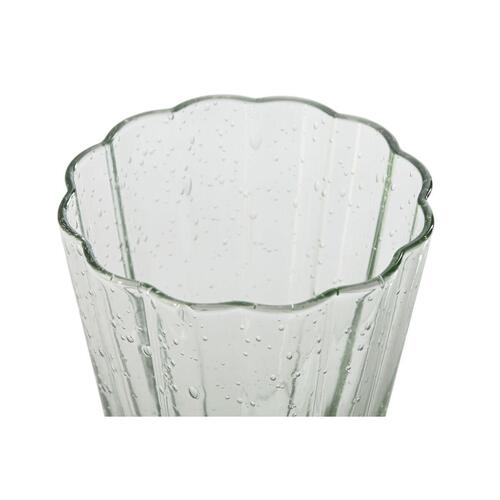 Glassæt Home ESPRIT Grøn Krystal 280 ml (6 enheder)