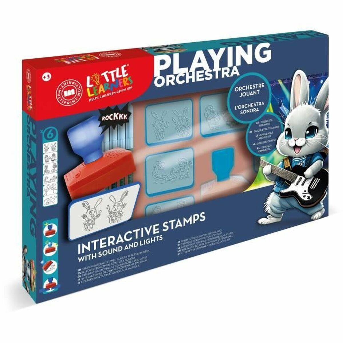 Multiprint Frimærkesæt - Interactive Stamps Playing Orchestra