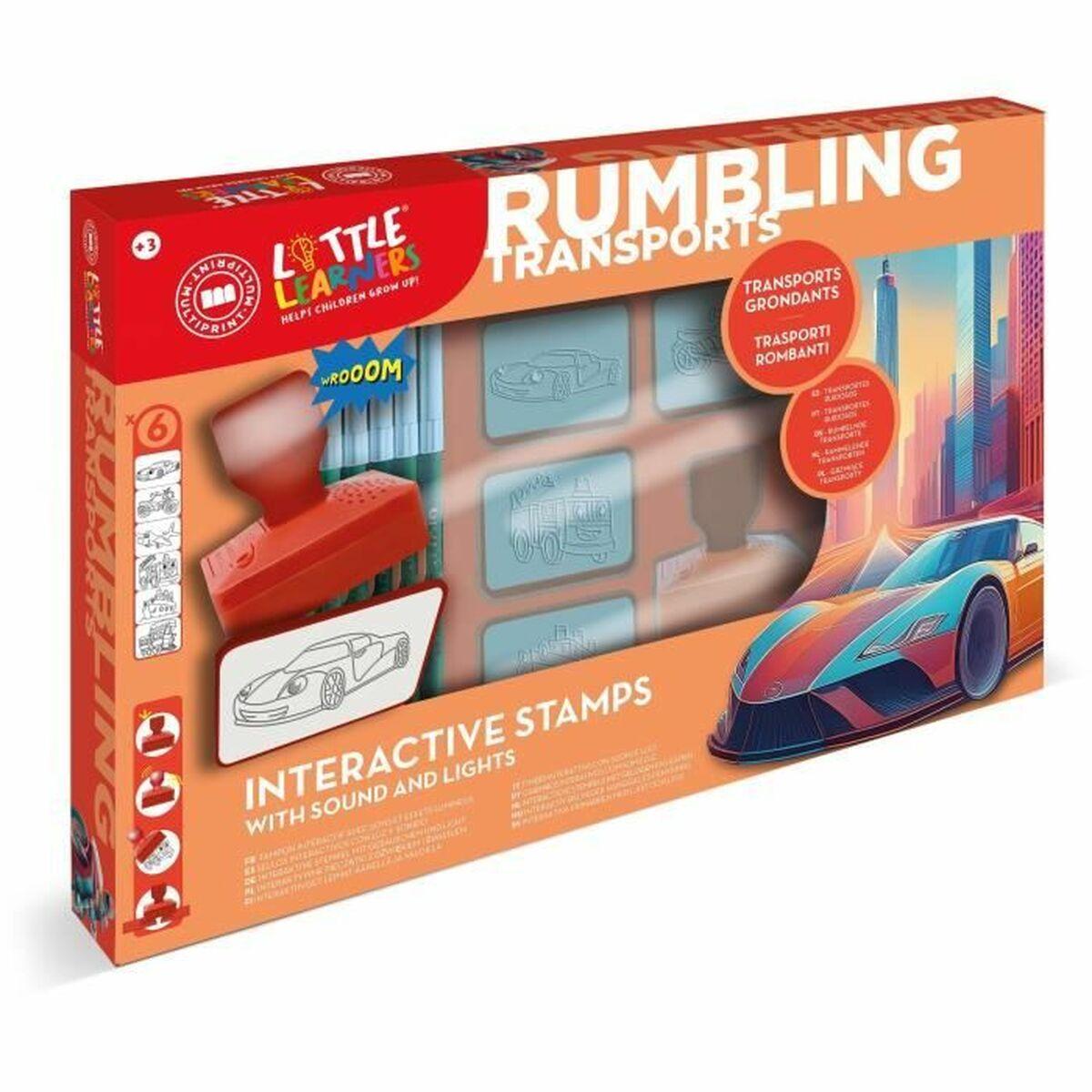 Multiprint Frimærker 93930 - kreative stempler, rouge