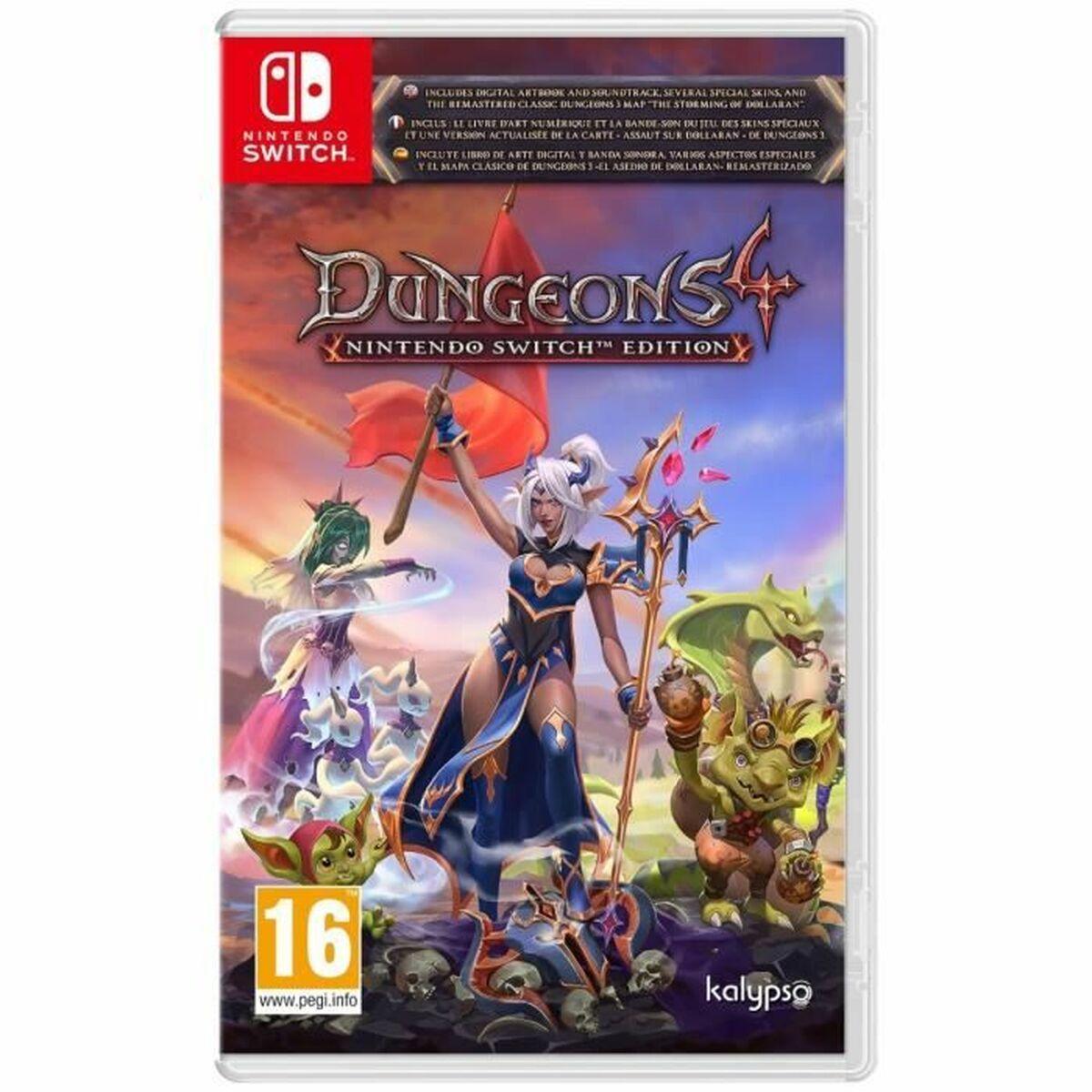 Microids Dungeons 4 - Nintendo Switch spil