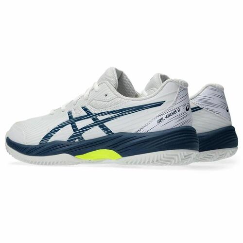 Tennissko til børn Asics Gel-Game 9 Gs Clay/Oc Hvid 40