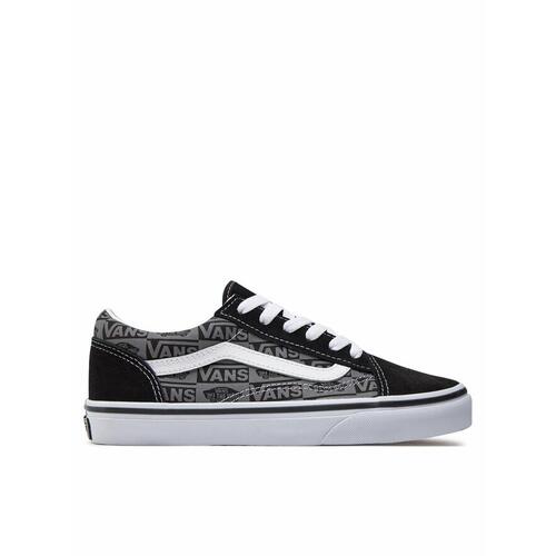 Sportssneakers til damer Vans JN OLD SKOOL LOGO VN0A5EE6N421 Sort 38