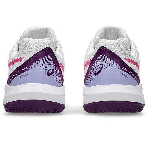 Padel træner til voksne Asics Gel-Dedicate 8 Hvid Pink 40