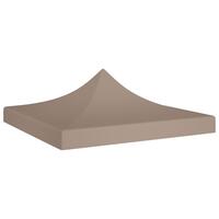 Tag til festtelt 2x2 m 270 g/m² gråbrun