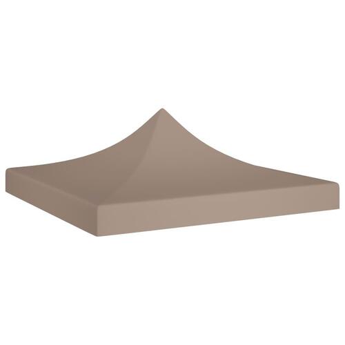 Tag til festtelt 2x2 m 270 g/m² gråbrun