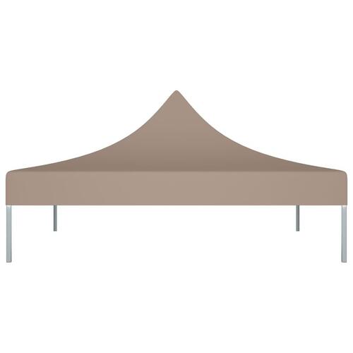 Tag til festtelt 2x2 m 270 g/m² gråbrun