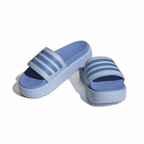 Sandaler til swimming pools Adidas Adilette Platform Blå 40 2/3