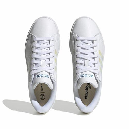 Kvinde Casual Sneakers Adidas Grand Court Cloudfoam Hvid 38 2/3
