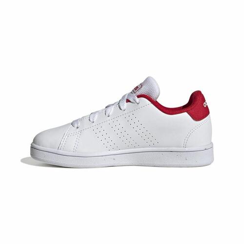 Tennissko til børn Adidas Advantage Hvid 39 1/3