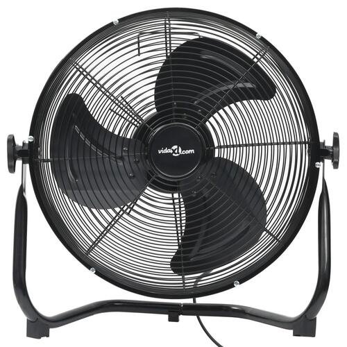 Gulvventilator 40 cm 3 hastigheder 40 W sort