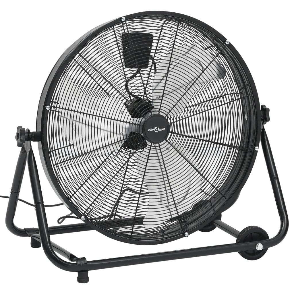 Industriel ventilator 60 cm 180W sort