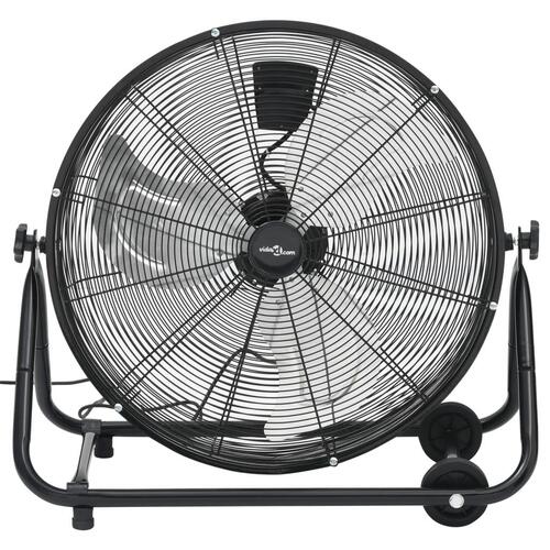 Industriel ventilator 60 cm 180W sort
