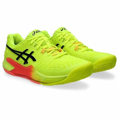 Tennissko til mænd Asics Gel-Resolution 9 Clay Paris Gul 41.5