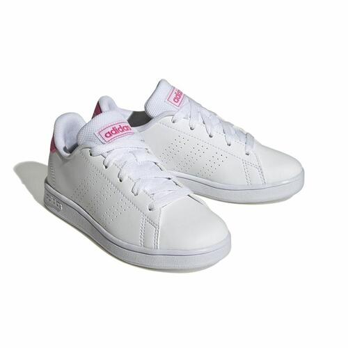 Kondisko til Børn Adidas Advantage Infantil Hvid 28
