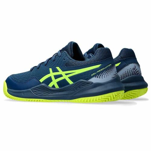 Tennissko til børn Asics Gel-Resolution 9 Gs Clay Blå 37