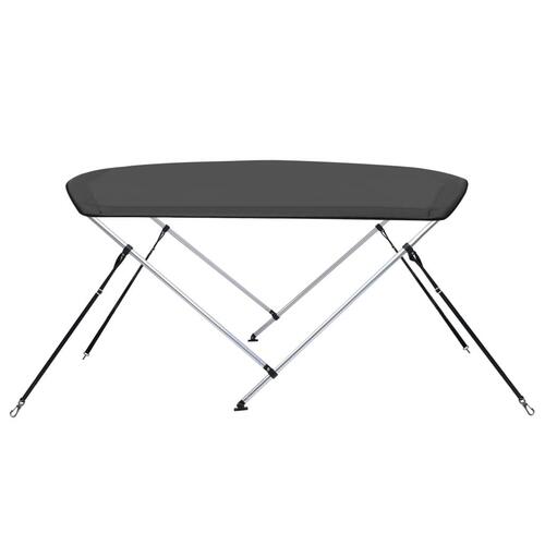 Biminitop med 2 buer 180x150x110 cm antracitgrå