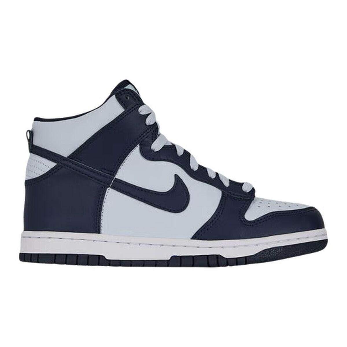 Nike Dunk High BG børnesneakers - grå (str. 38)