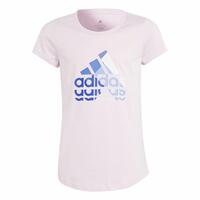 Børne Kortærmet T-shirt Adidas Graphic Pink 11-12 år