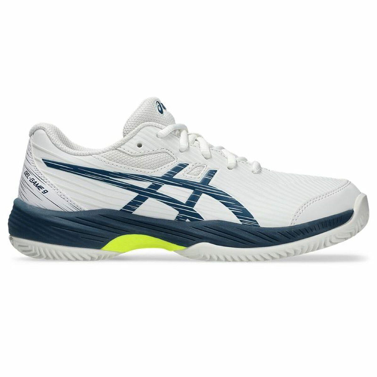Tennissko til børn Asics Gel-Game 9 Gs Clay/Oc Hvid 38