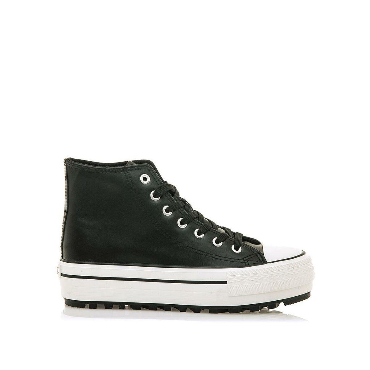 Mustang træningssko til dame - sort, syntetisk (str. 39)