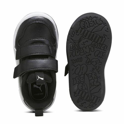 Kondisko til Børn Puma Multiflex Glitz Sort 25