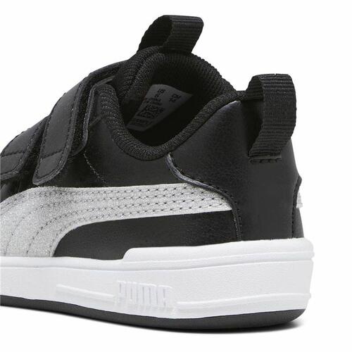 Kondisko til Børn Puma Multiflex Glitz Sort 25