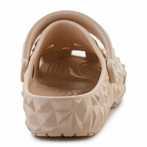Træsko Crocs Classic Geometric Clog Beige 37-38