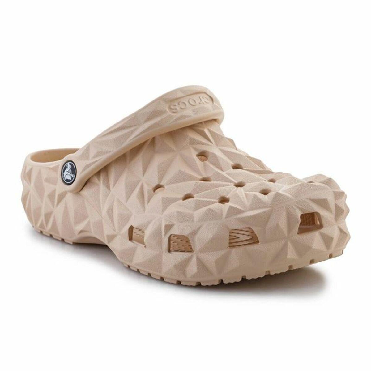 Træsko Crocs Classic Geometric Clog Beige 38-39