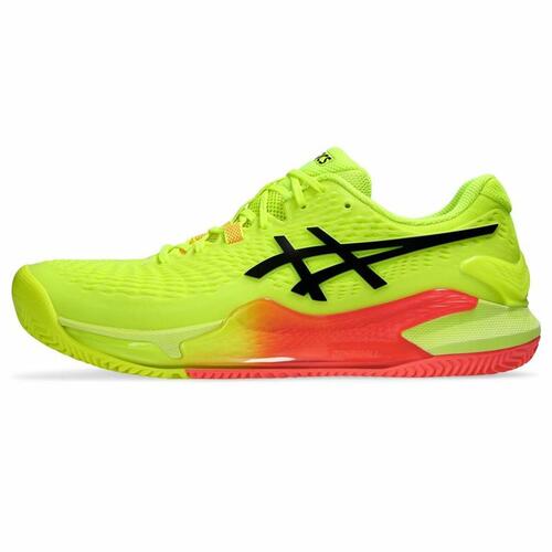 Tennissko til mænd Asics Gel-Resolution 9 Clay Paris Gul 44.5
