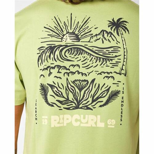 Kortærmet T-shirt til Mænd Rip Curl Surf Paradise FB 2XL