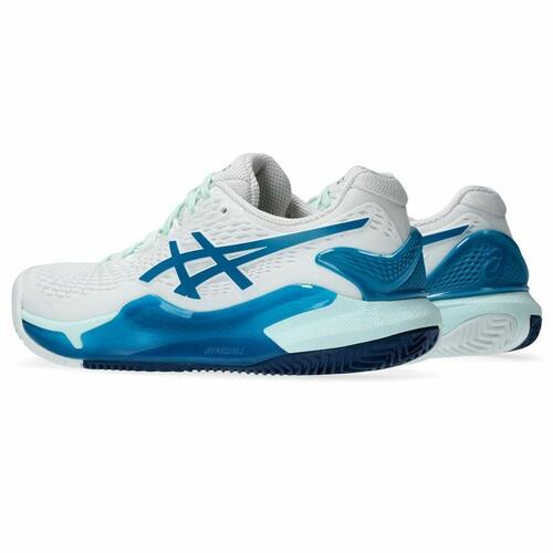 Tennissko til damer Asics Gel-Resolution 9 Clay Mujer Hvid 37.5