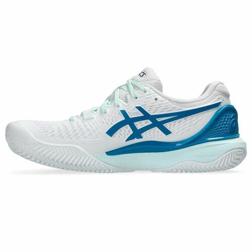 Tennissko til damer Asics Gel-Resolution 9 Clay Mujer Hvid 40.5