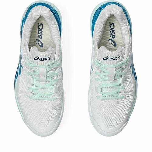 Tennissko til damer Asics Gel-Resolution 9 Clay Mujer Hvid 40.5