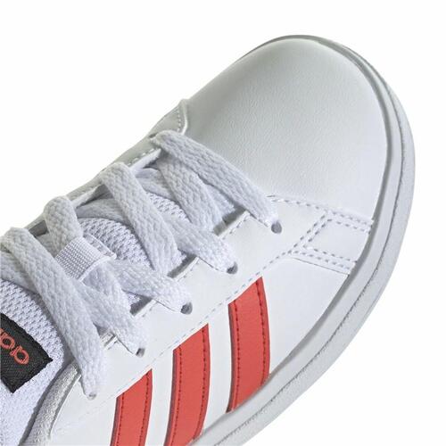 Kondisko til Børn Adidas Grand Court 2.0 Hvid 32