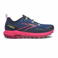 Sportssneakers til damer Brooks Cascadia 18 Blå Grå Pink 36.5