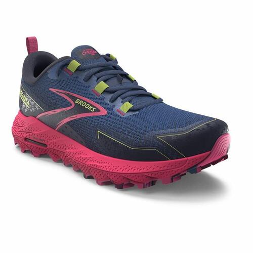 Sportssneakers til damer Brooks Cascadia 18 Blå Grå Pink 36.5