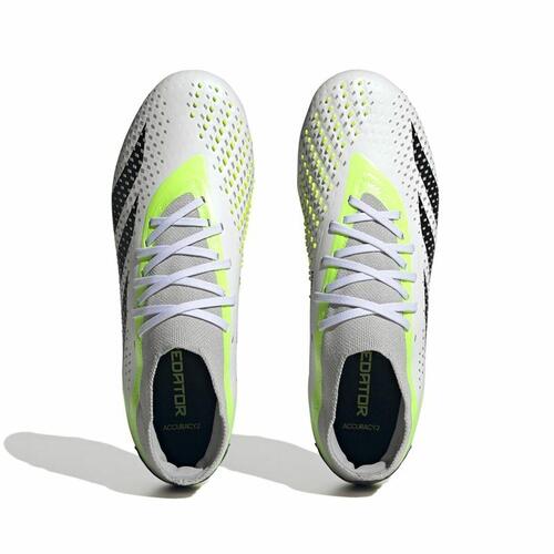 Voksen fodboldstøvler Adidas Predator Accuracy.2 Fg Gul Hvid Grå 41 1/3