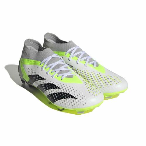 Voksen fodboldstøvler Adidas Predator Accuracy.2 Fg Gul Hvid Grå 42