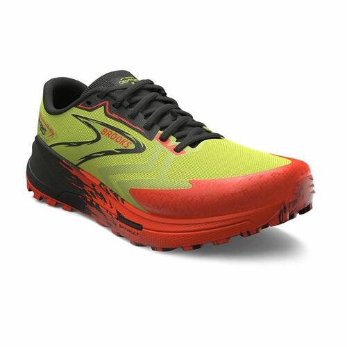 Herre sneakers Brooks Catamount 3 Gul Rød 46